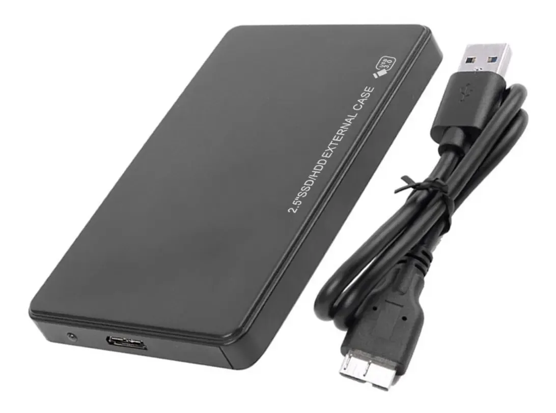 Carry Disk Case Usb 3.0 Sata 2.5 Notebook Disco Hdd / Sdd item 3525a
