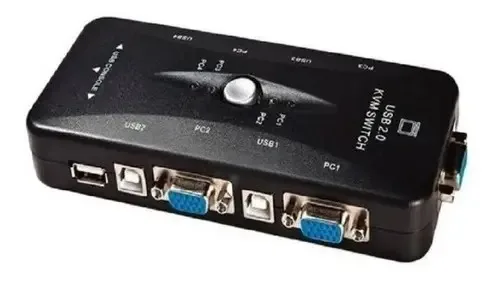 Switch USB Kvm GC-460KL 4 Puertos Conmutación 1GB/s item 1295