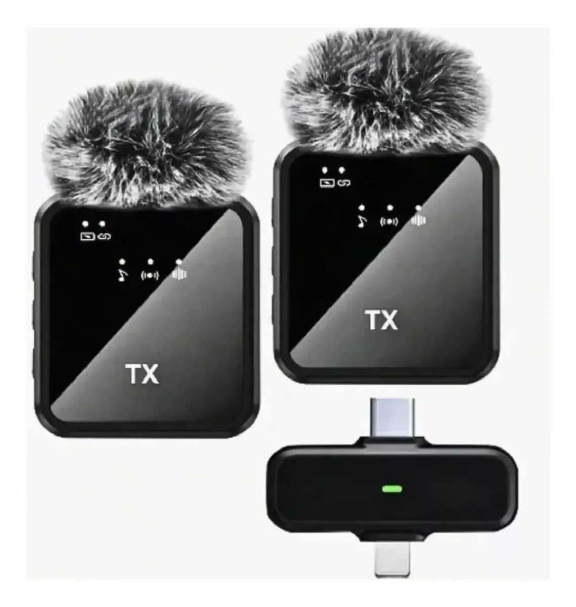kit x2 Micrófono Inalámbrico Corbatero Profesional F15-2 item 7382A
