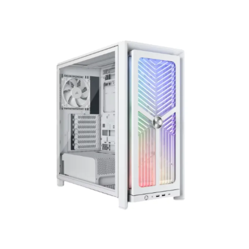 Gabinete Corsair FRAME 4000X RS Mid-Tower TG Fan X3 White (8835) — foto 5