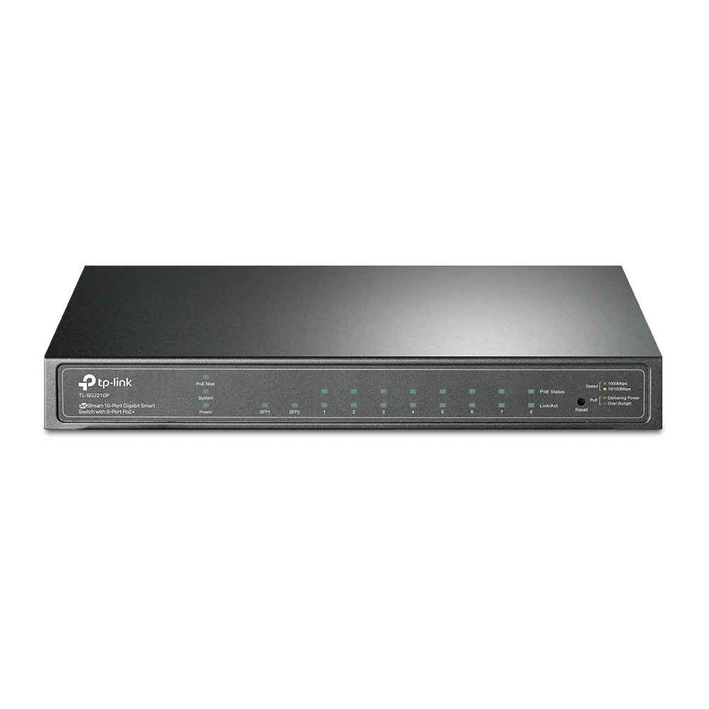 SG2210P Switch Gigabit Smart 8P POE + 2 SFP Tp-Link (0698) — foto 5
