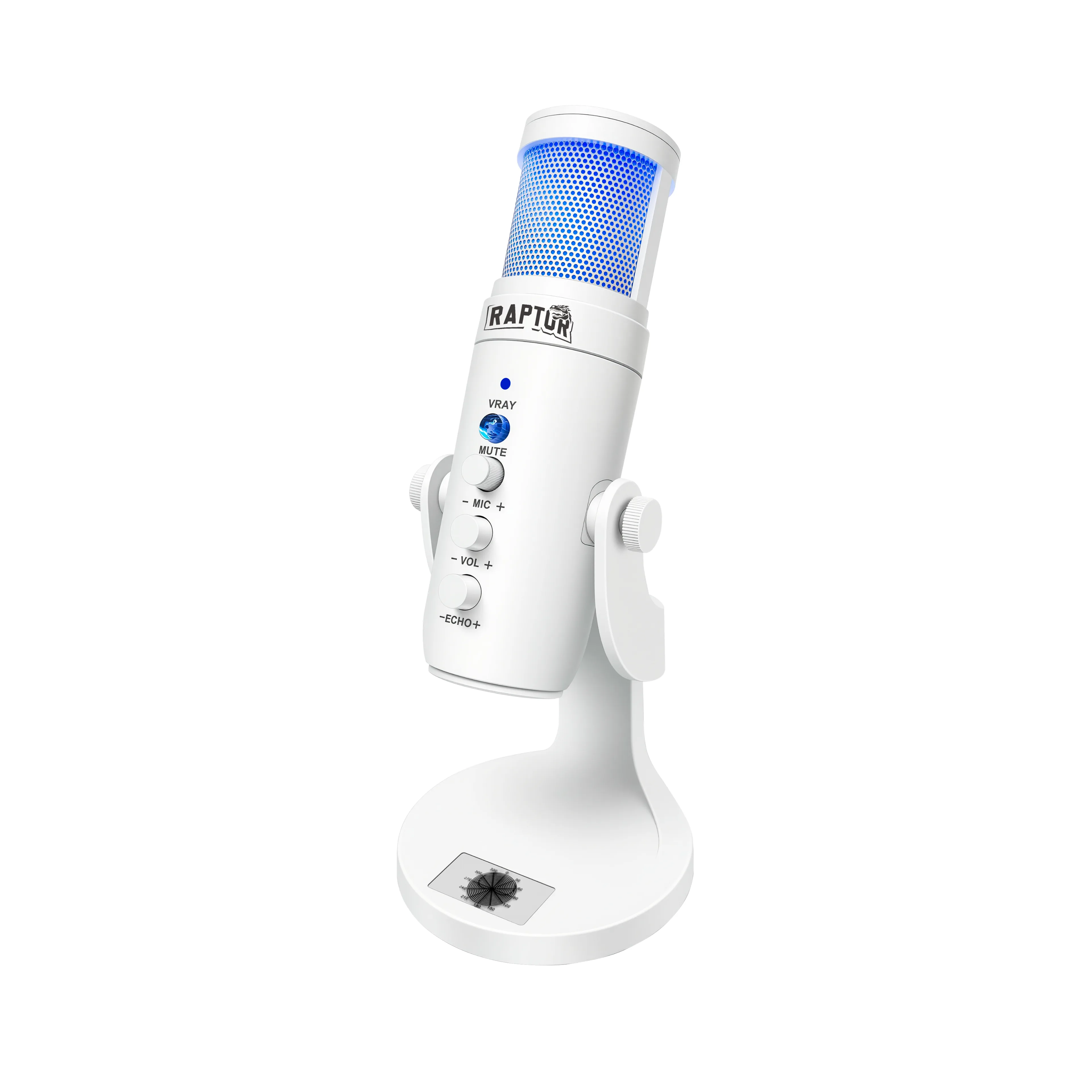 Perifericos Microfono Raptor Vox Pro RGB White RAP-MICRO-PRO-RGB-USB-WH — foto 8