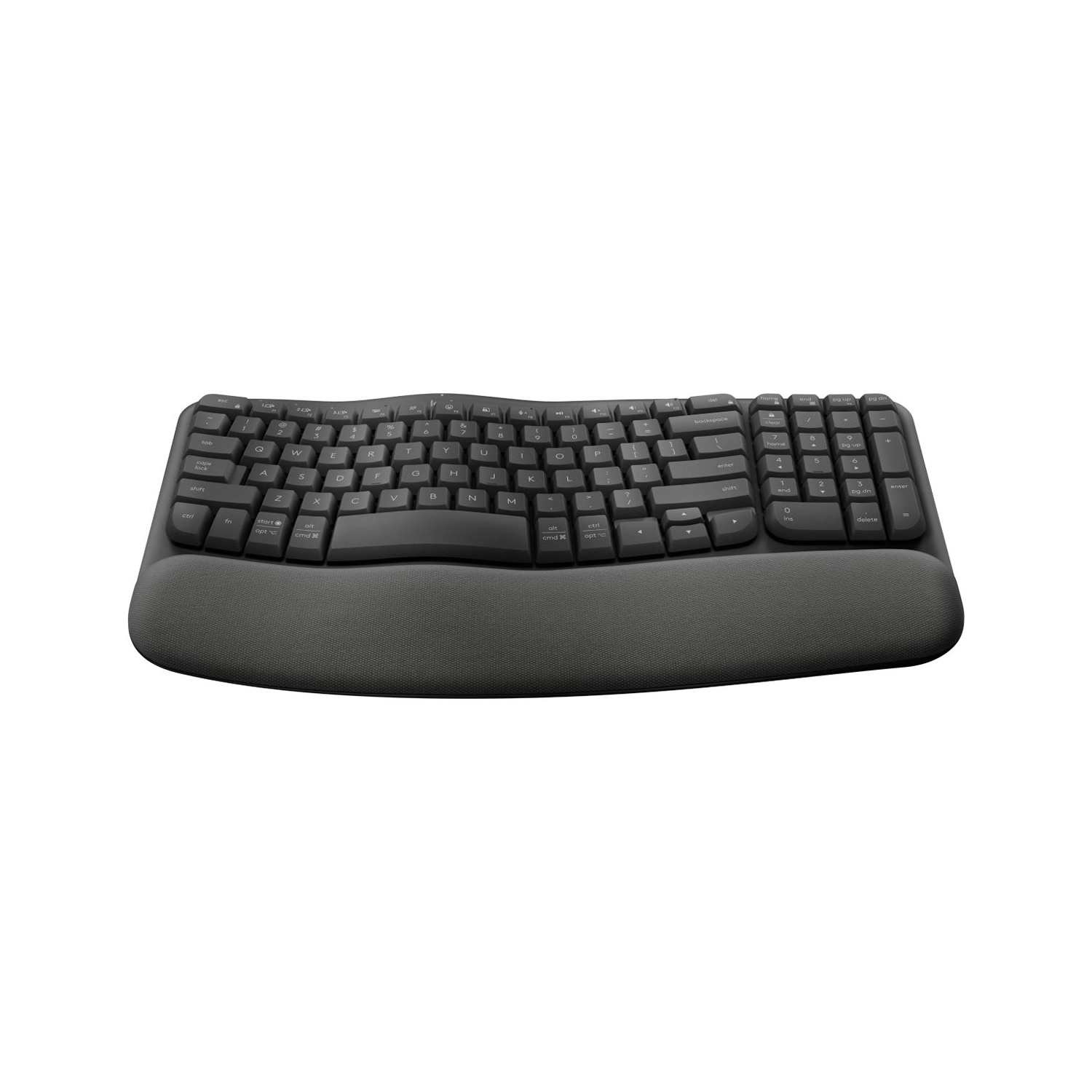 Teclado Logitech Wireless  Keys Ergo Español Negro