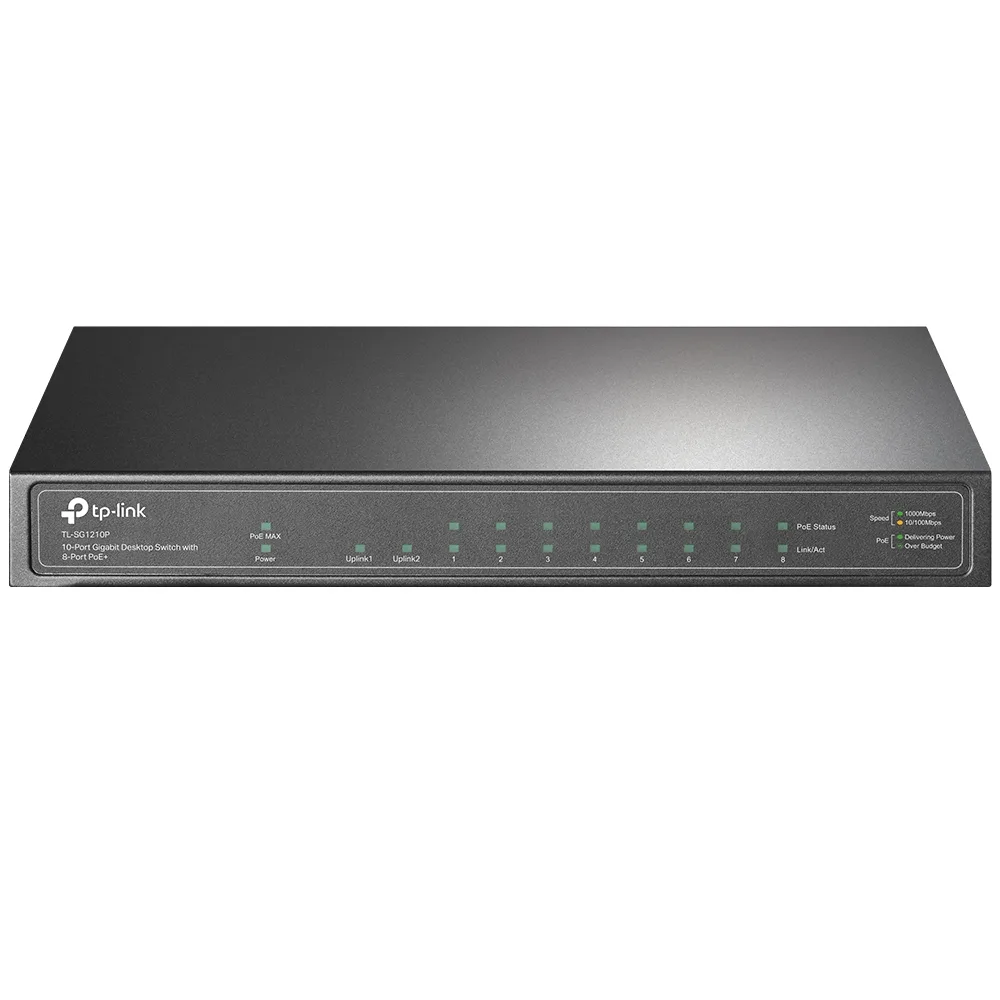 TL-SG1210P Switch Gigabit 9P 8POE+ 1SFP Tp-Link (2980) — foto 3