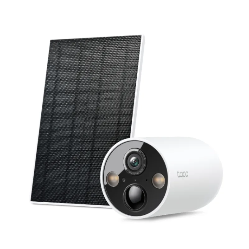 TP-Link Tapo Cámara de Vigilancia Wi-Fi Solar con Vista 2K QHD y Detección IA Avanzada