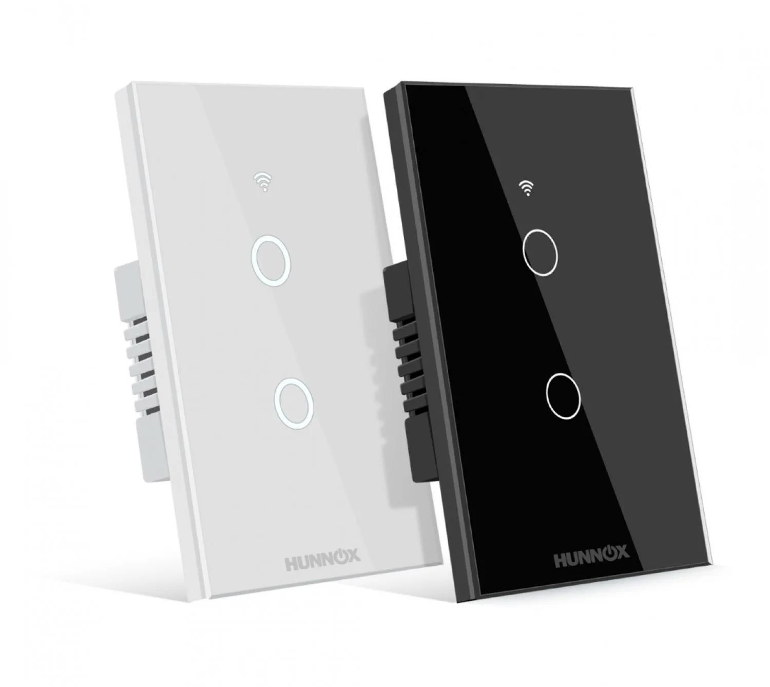 Tecla Hunnox Smart Tactil 2 Canales Negro — foto 2