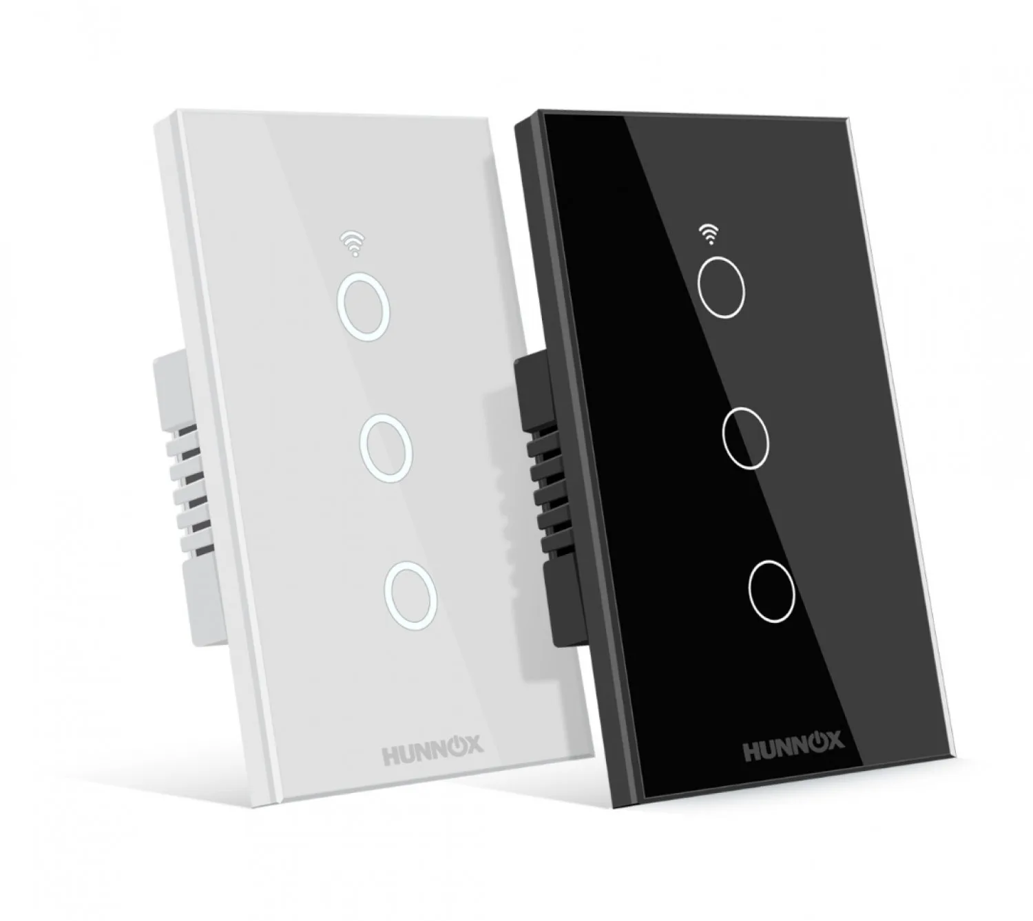 Tecla Hunnox Smart Tactil 3 Canales Negro — foto 2