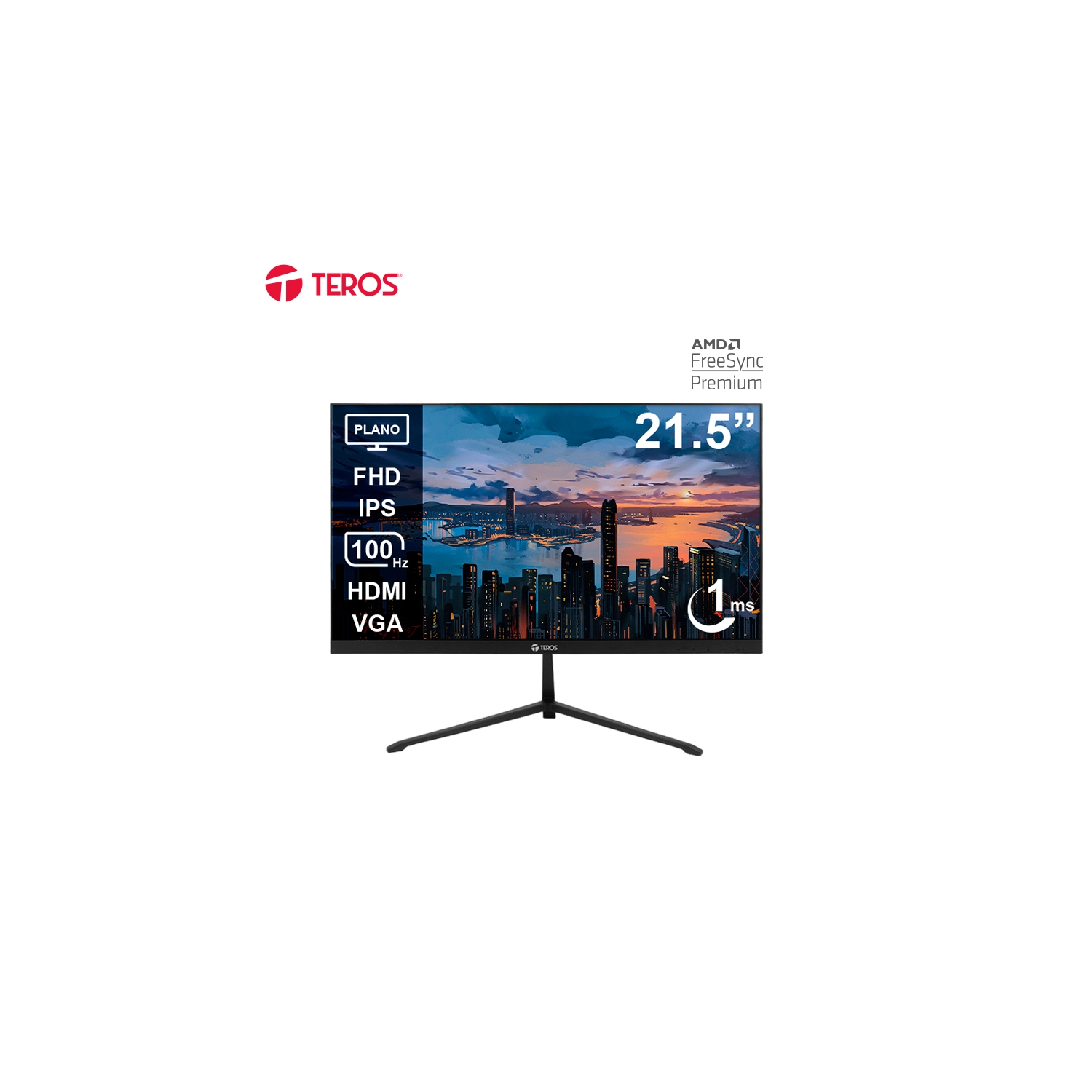 Monitor Teros TE-2128S 21.5