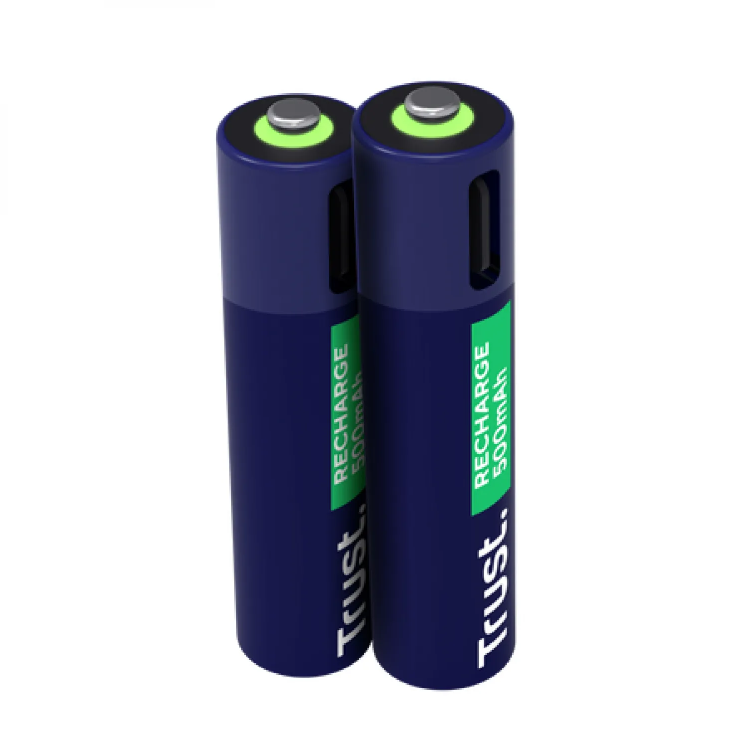 PILAS AAA RECARGABLES USB-C TRUST CON LUZ LED (2-PACK)