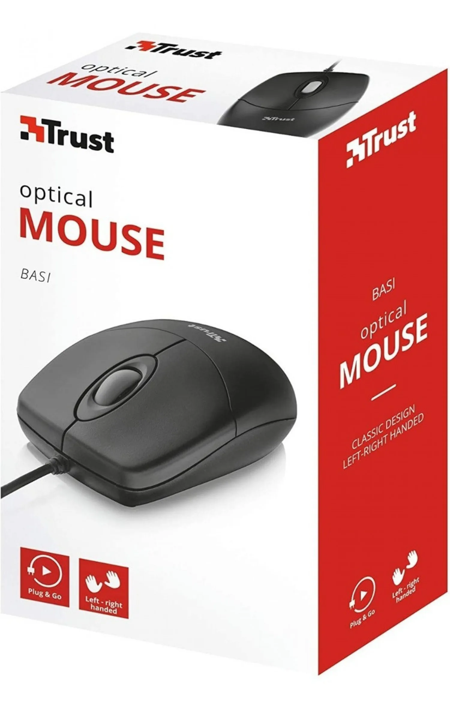 Mouse Trust Basi Wired — foto 1