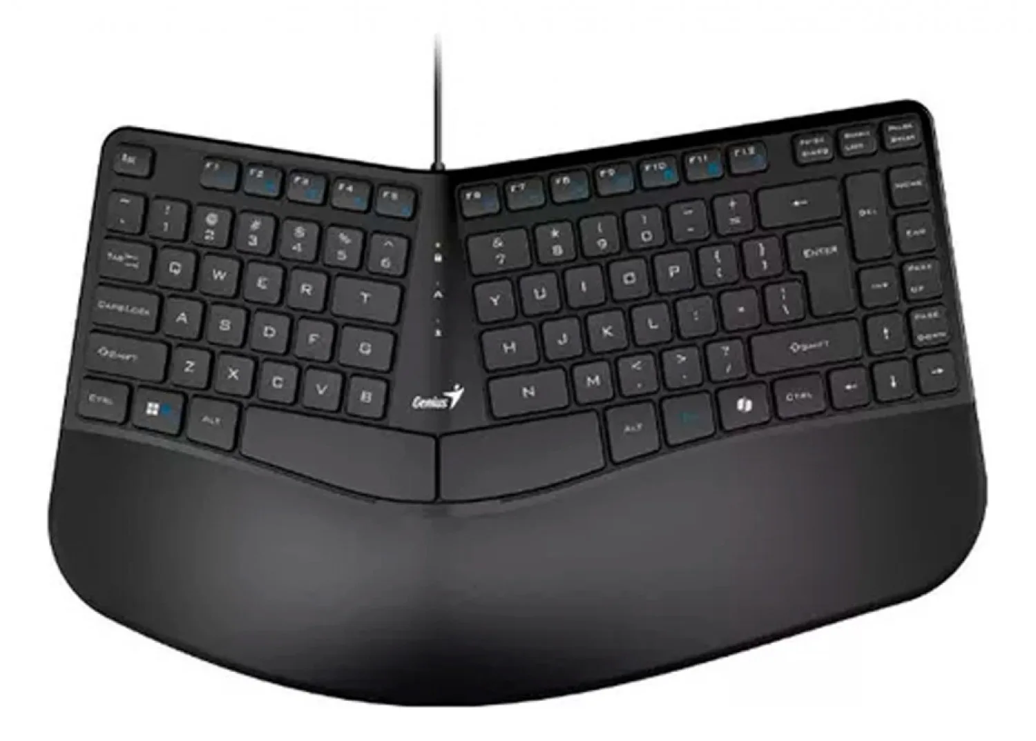 Teclado Curvo Ergonomico Genius Ergo Kb-700 Black Usb — foto 2