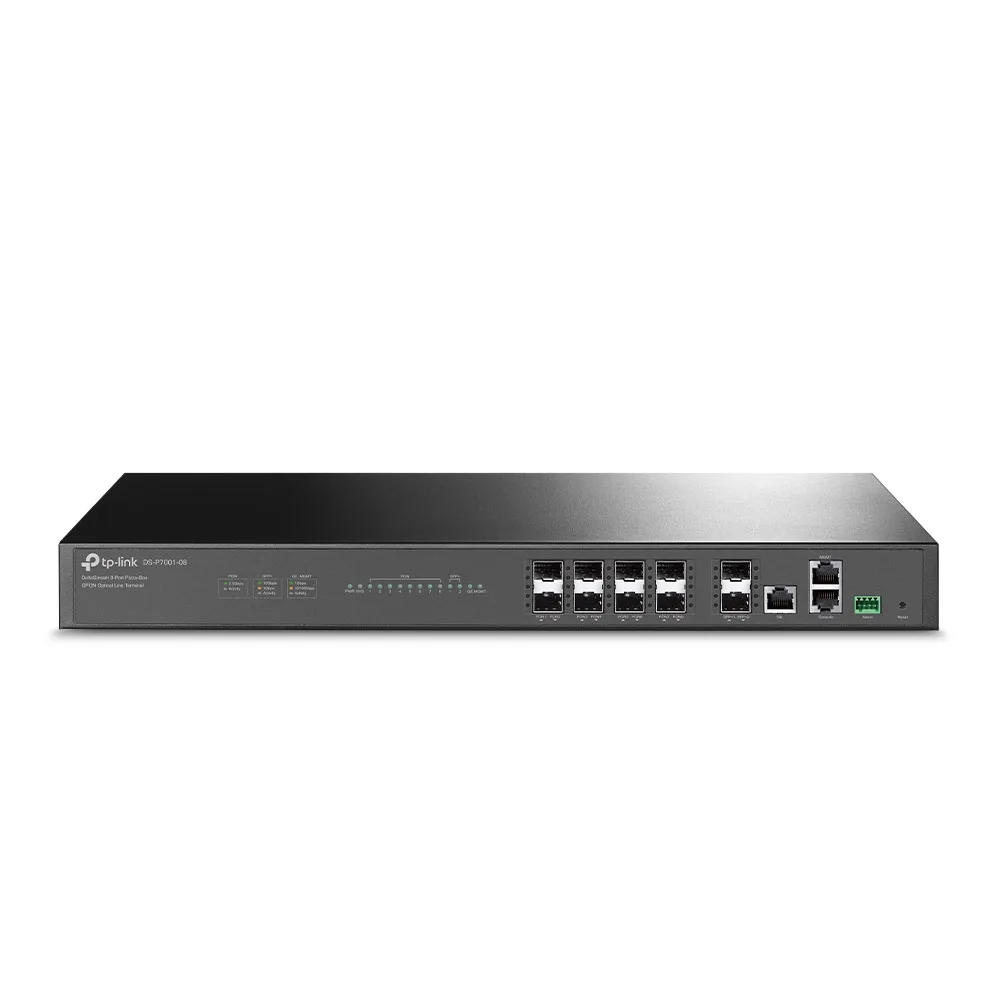 DS-P7001-08 OLT TP-Link GPON 8 puertos+2P 10G+1P Giga Uplink (1243)