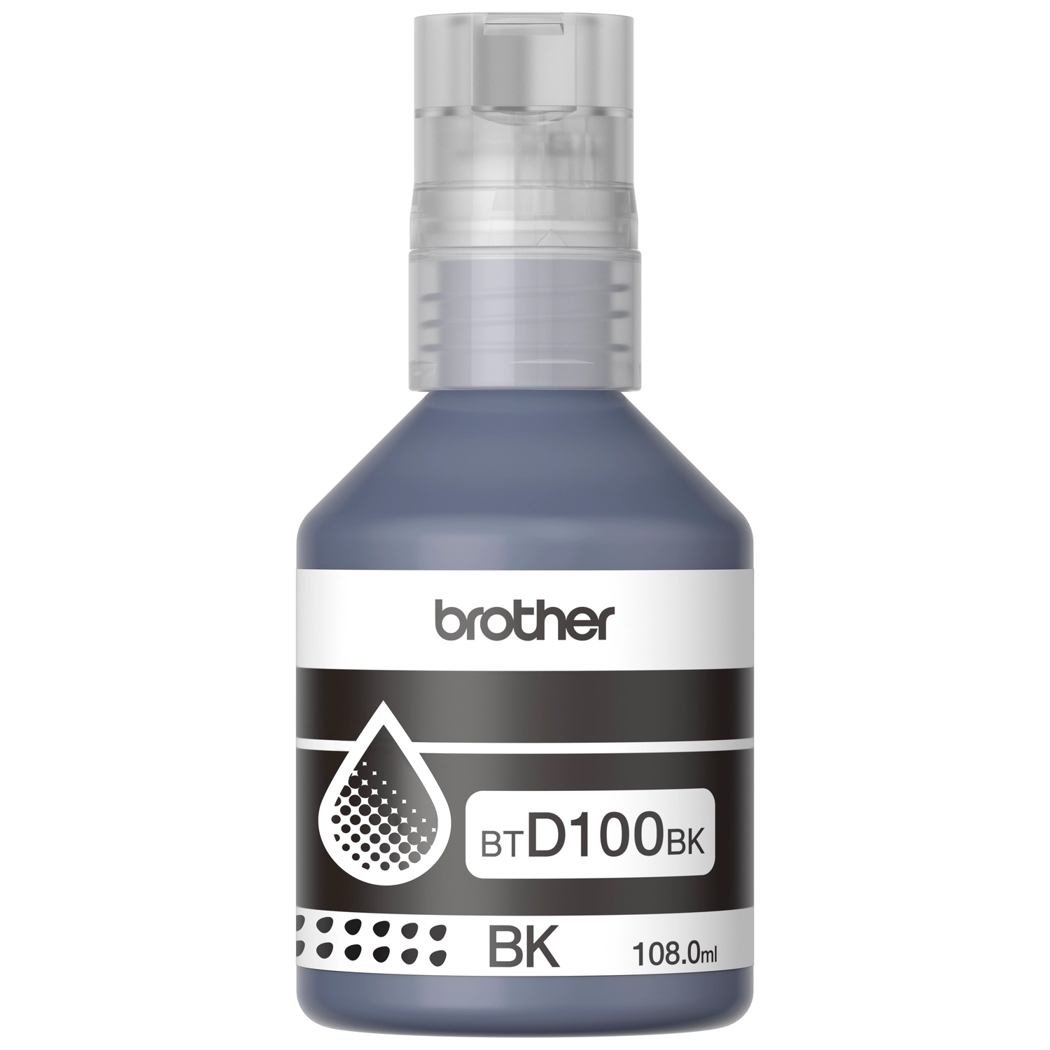 Botella de tinta Brother BTD100 Negra — foto 4