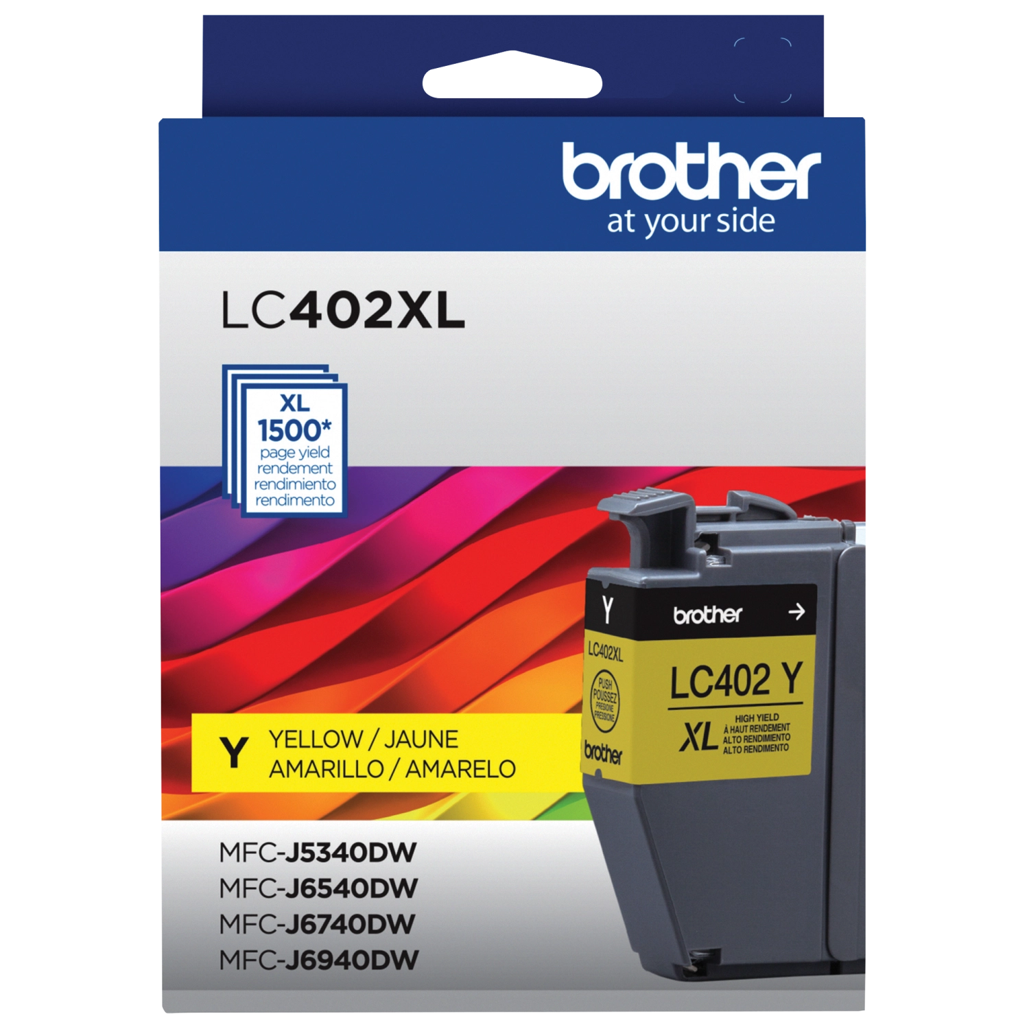Cartucho de Tinta Brother LC402XLY Amarillo — foto 4