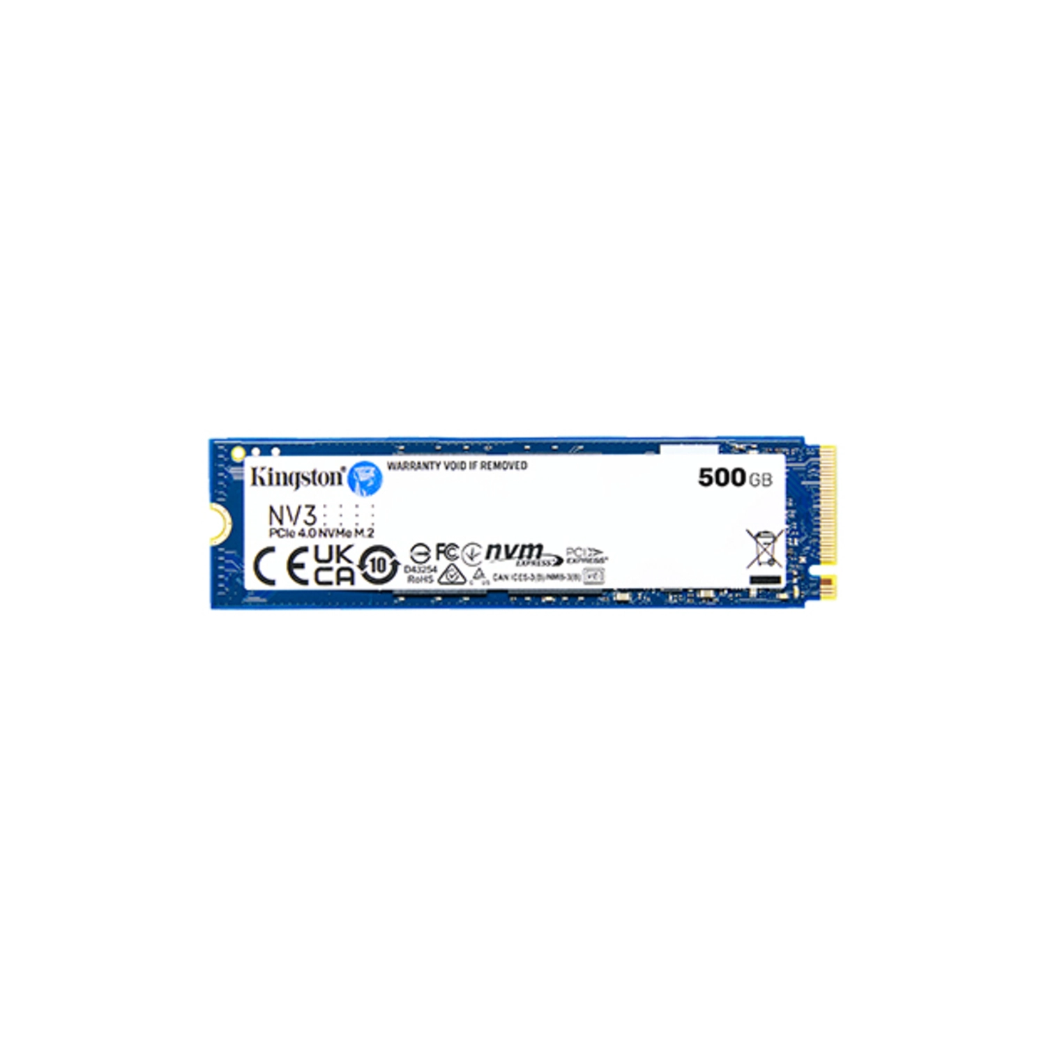 Disco SSD M.2 KINGSTON SNV3S 500GB NVMe PCIe 4.0 (4806)