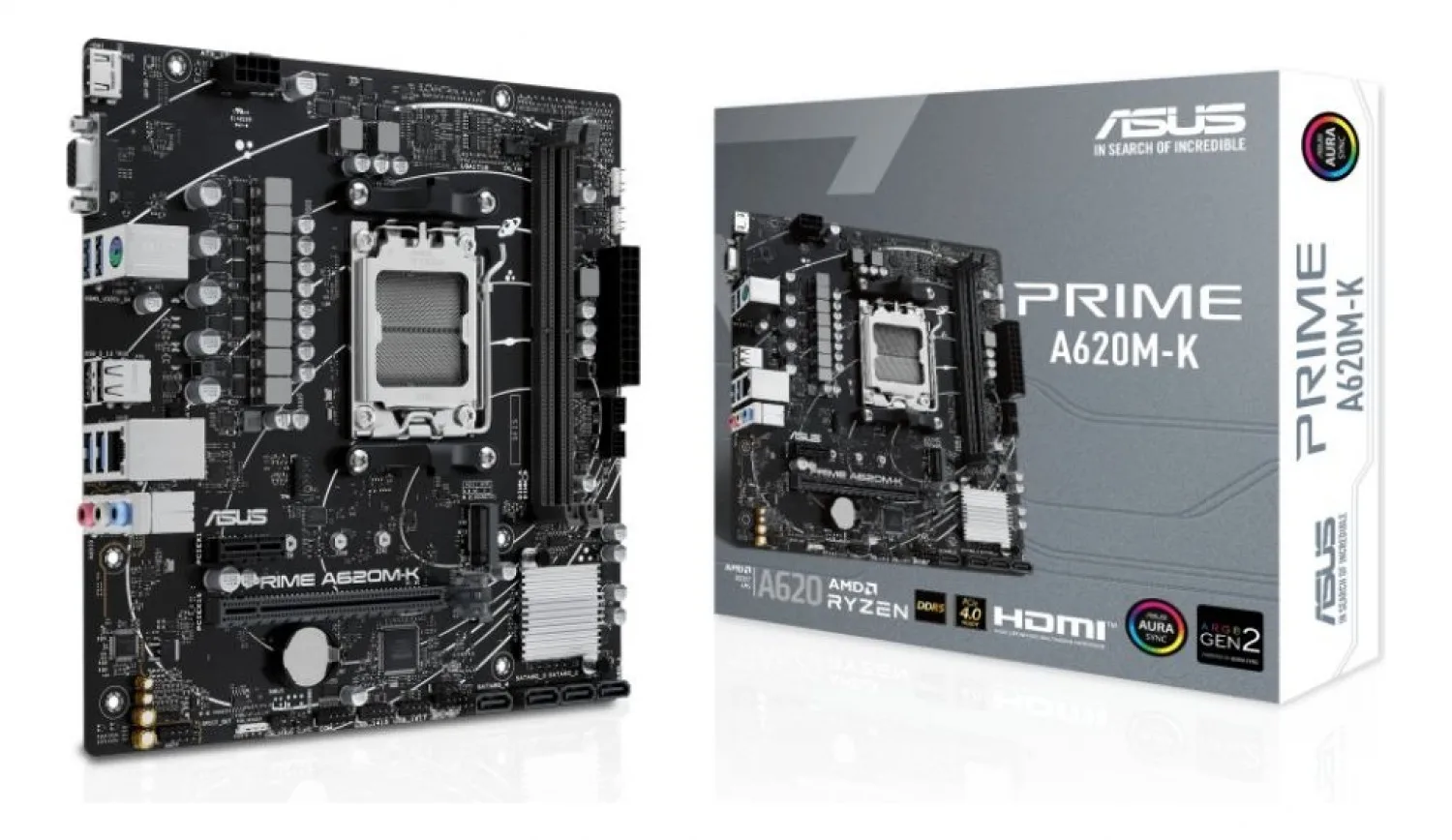 Mother Asus (am5) Prime A620m-k — foto 5