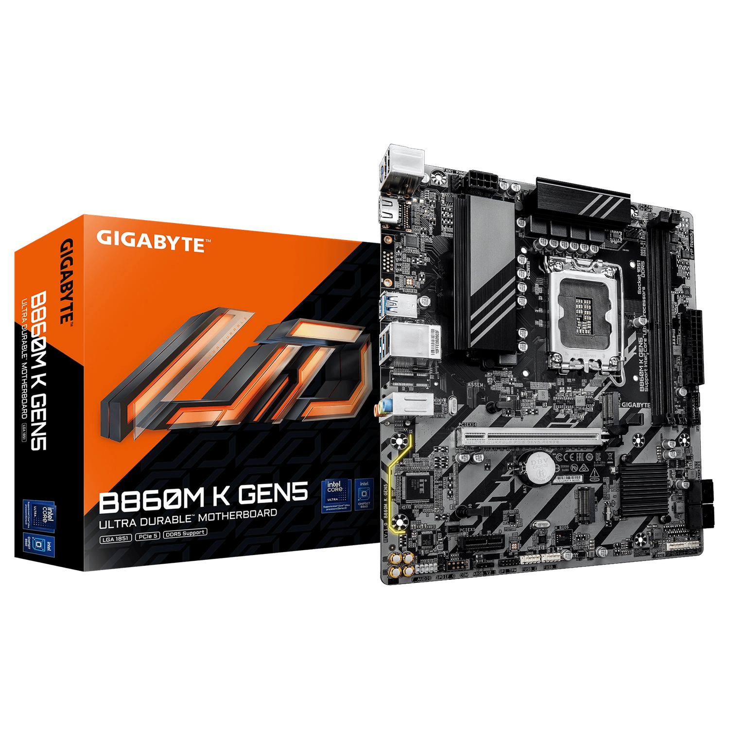 Motherboard Gigabyte B860m K Gen5 Lga1851 Ddr5 — foto 6