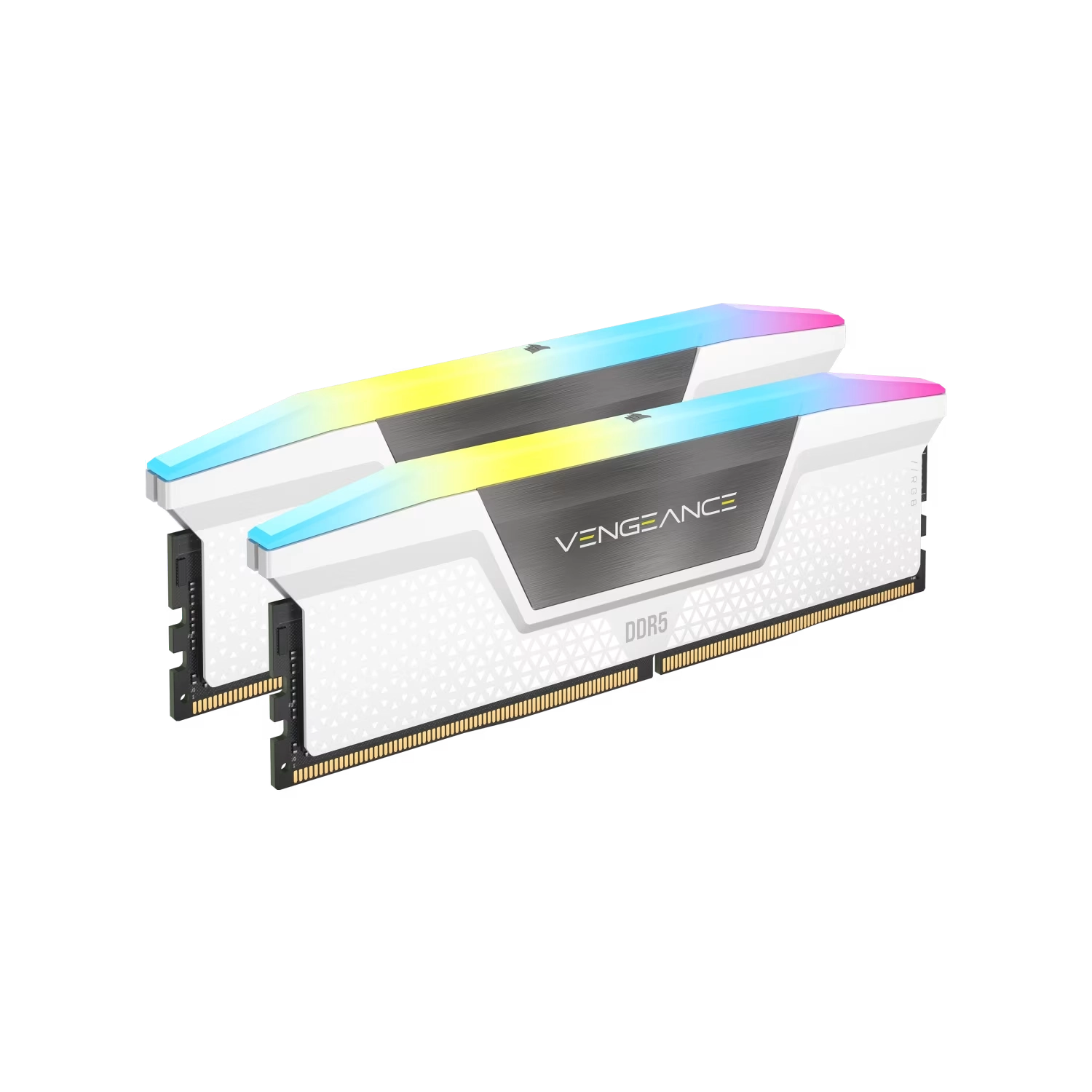 Memoria Ram Udimm Corsair Vengeance 32gb Ddr5 6000mhz Cl30 1.40v (2 X 16gb) Blanca Rgb — foto 5