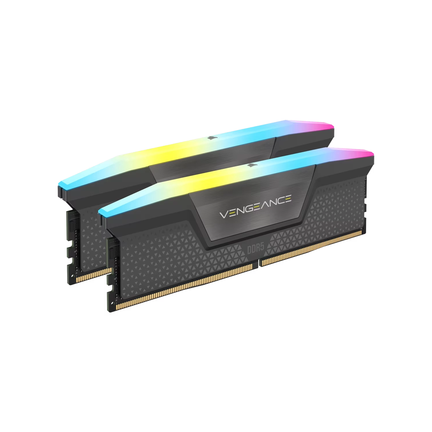 Memoria Ram Udimm Corsair Vengeance 32gb Ddr5 6000mhz Cl30 1.40v (2 X 16gb) Negro Rgb — foto 4