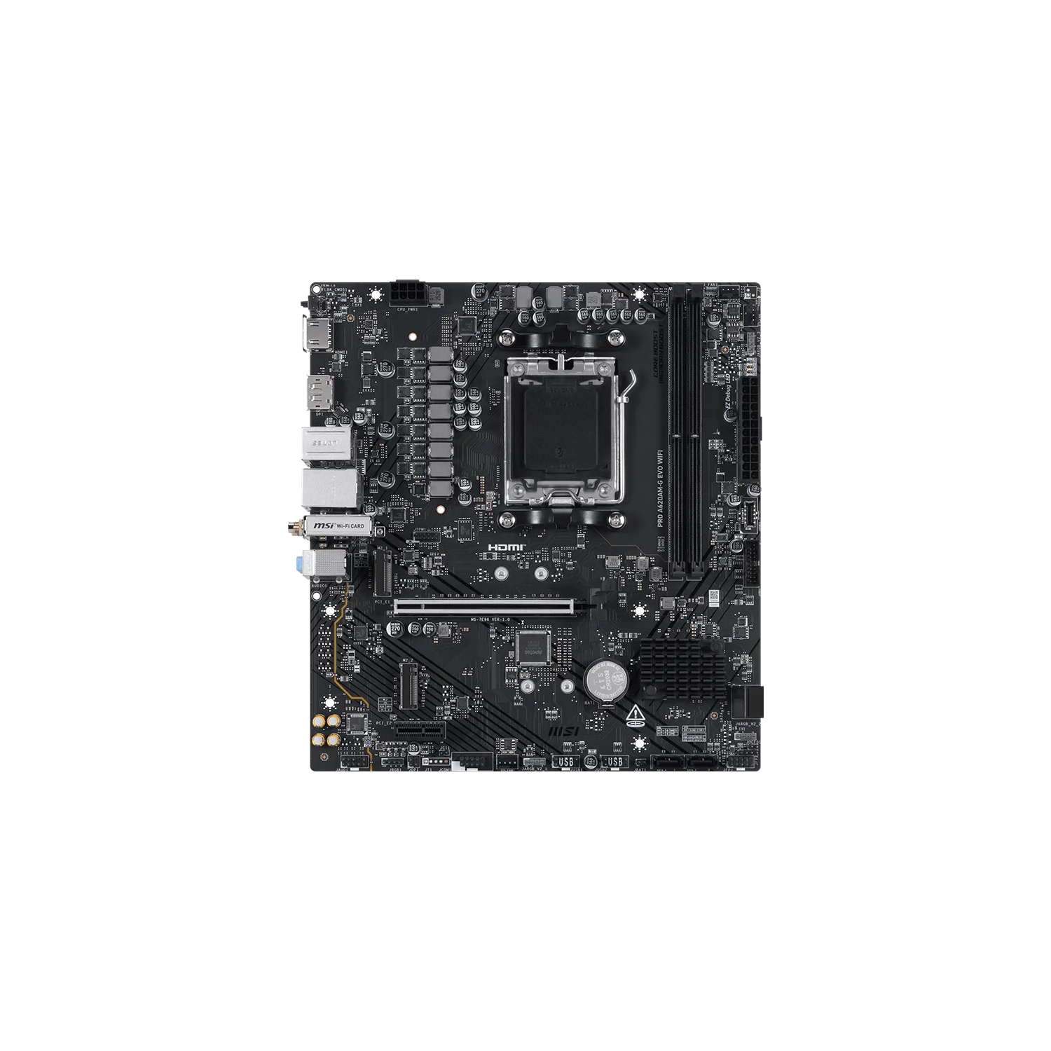 Motherboard Msi Pro A620am-g Evo Wifi Am5 Ddr5 — foto 4