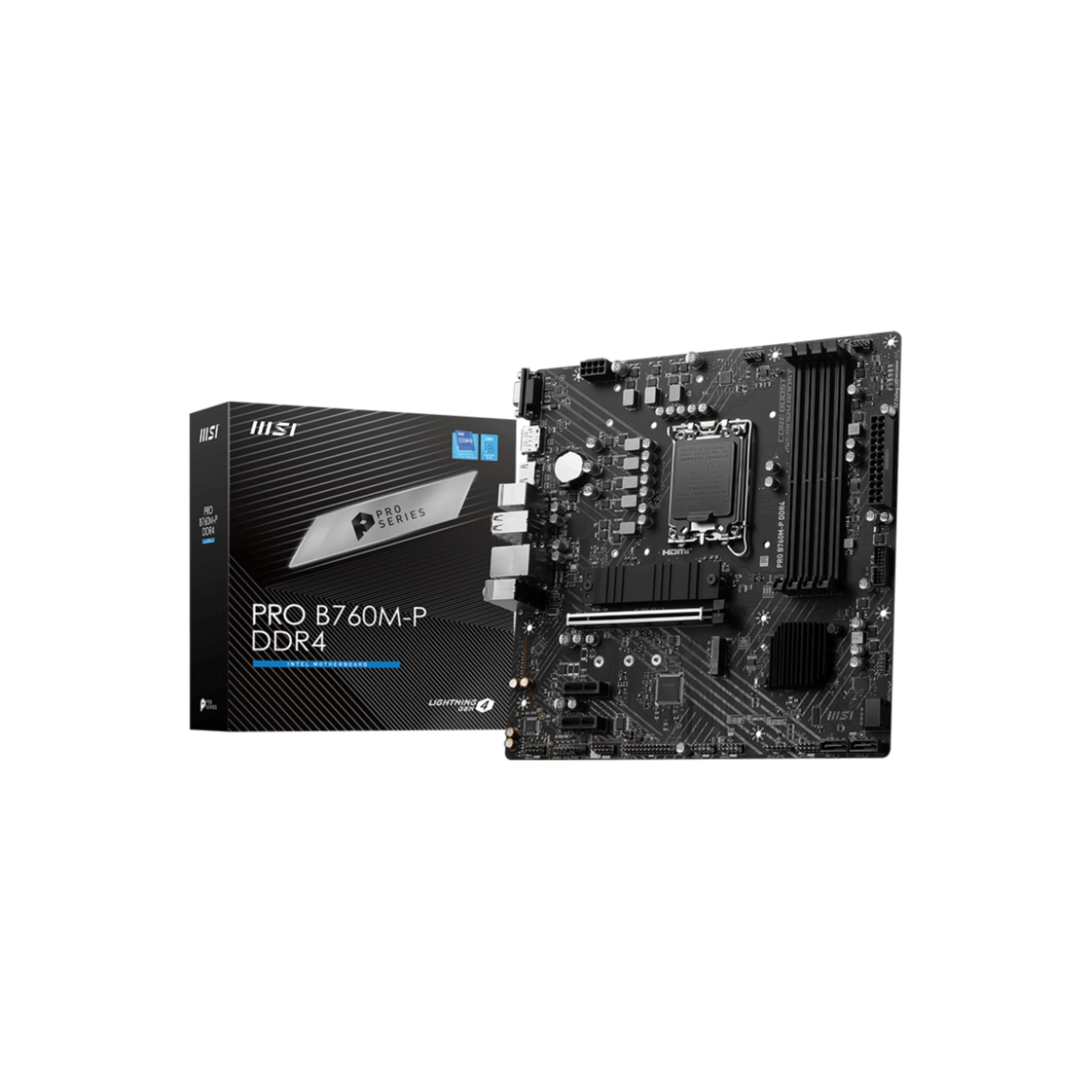 Motherboard Msi Pro B760m-p Lga1700 Ddr4 — foto 9