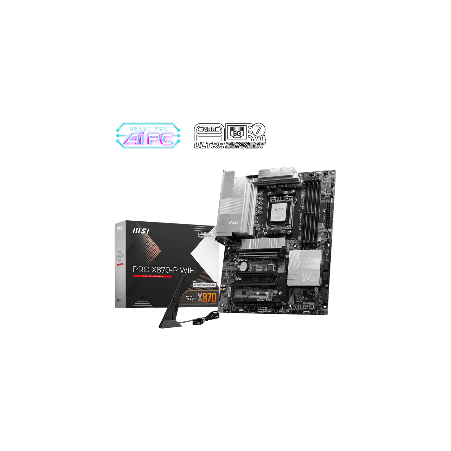 Motherboard Msi Pro X870-p Wifi Am5 Dd5 — foto 9