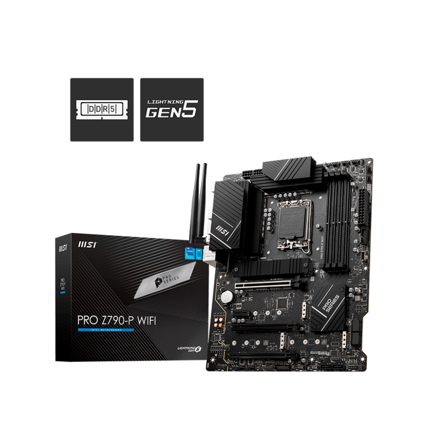 Motherboard Msi Pro Z790-p Wifi Lga1700 Ddr5 — foto 11