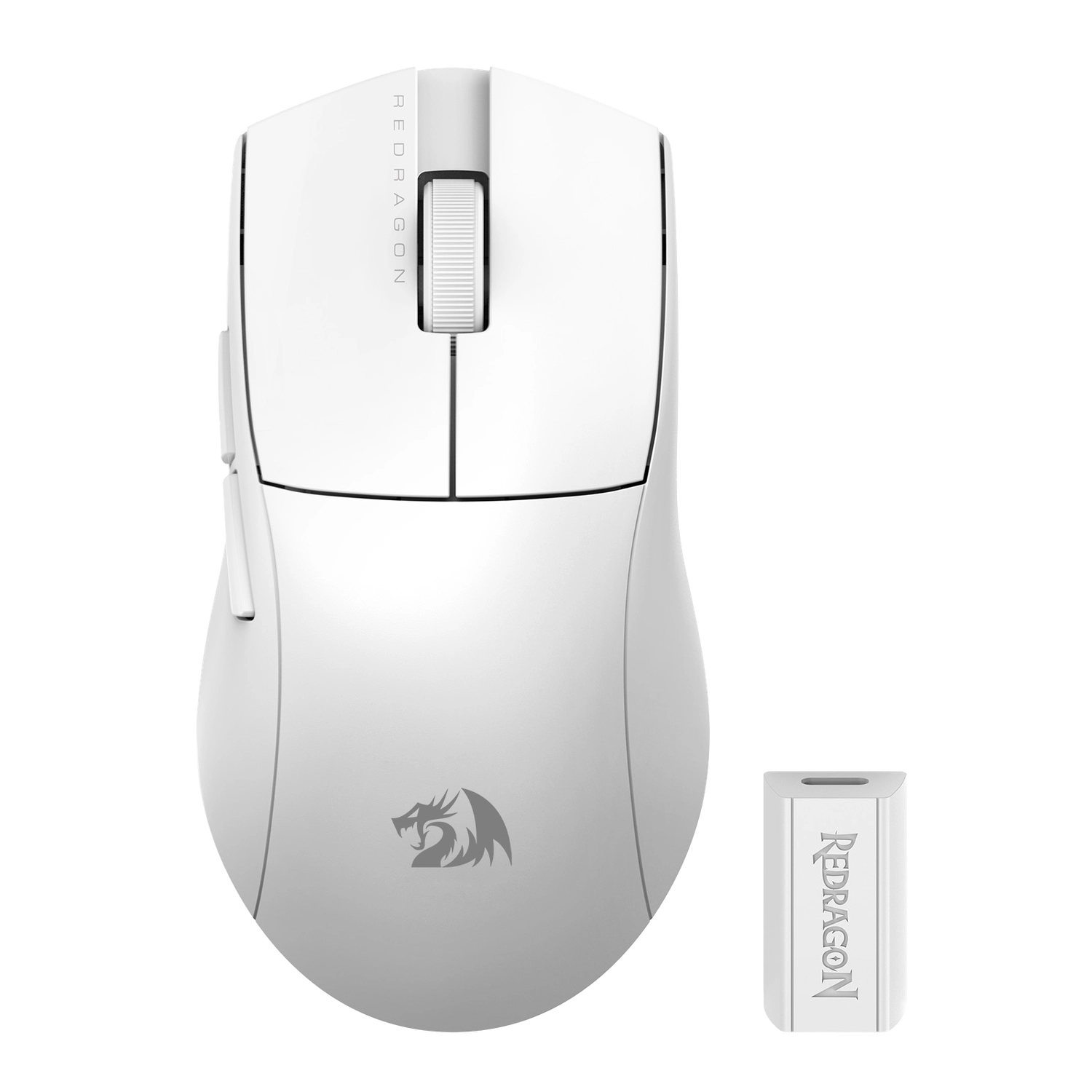 Mouse Inalámbrico Redragon King M916 Pro 4k Blanco — foto 3