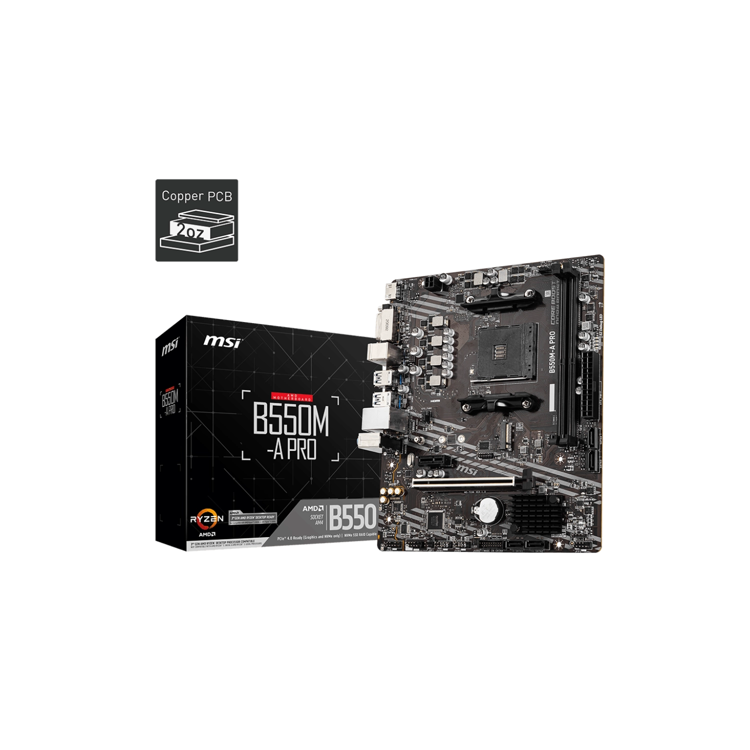 Motherboard Msi B550m-a Pro (am4) — foto 5