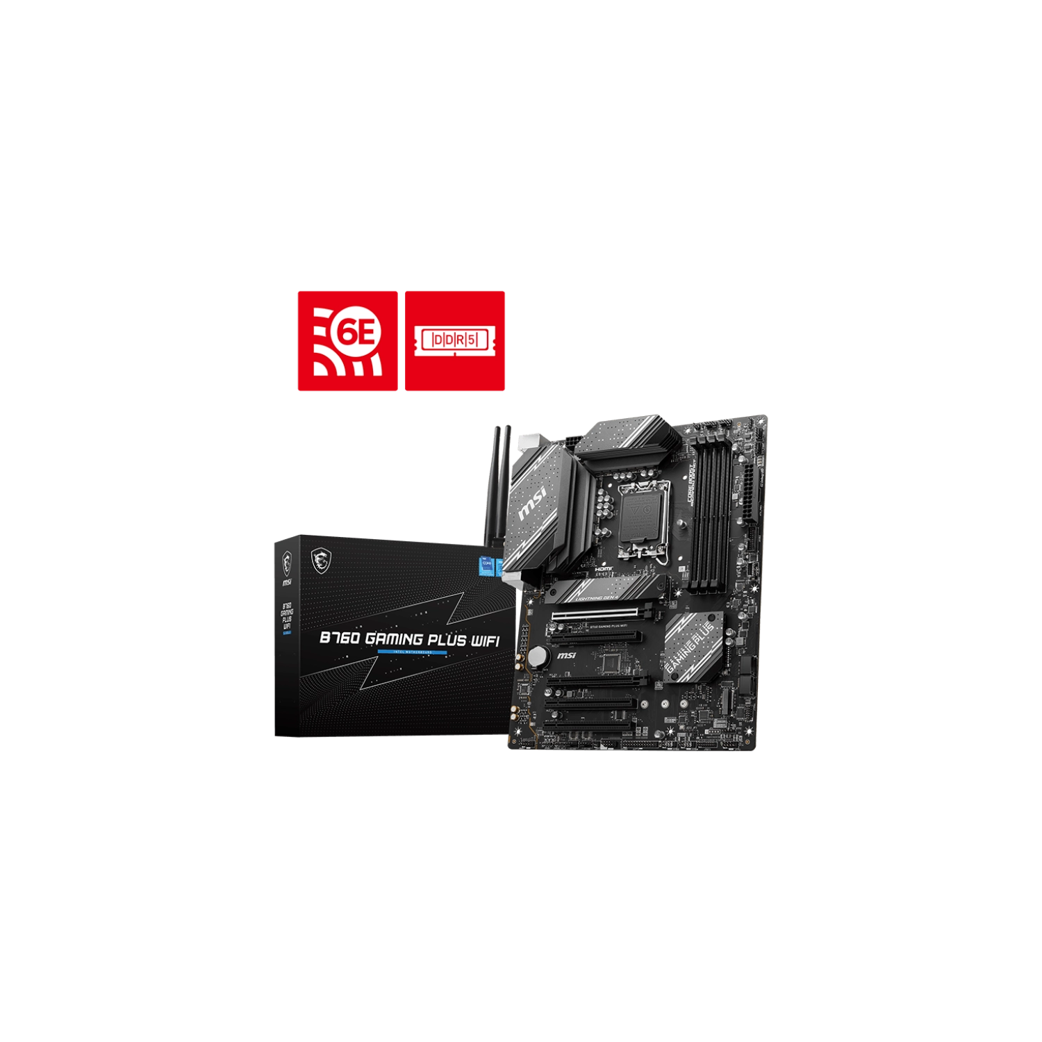 Motherboard Msi B760 Gaming Plus Wifi Ddr5 — foto 5