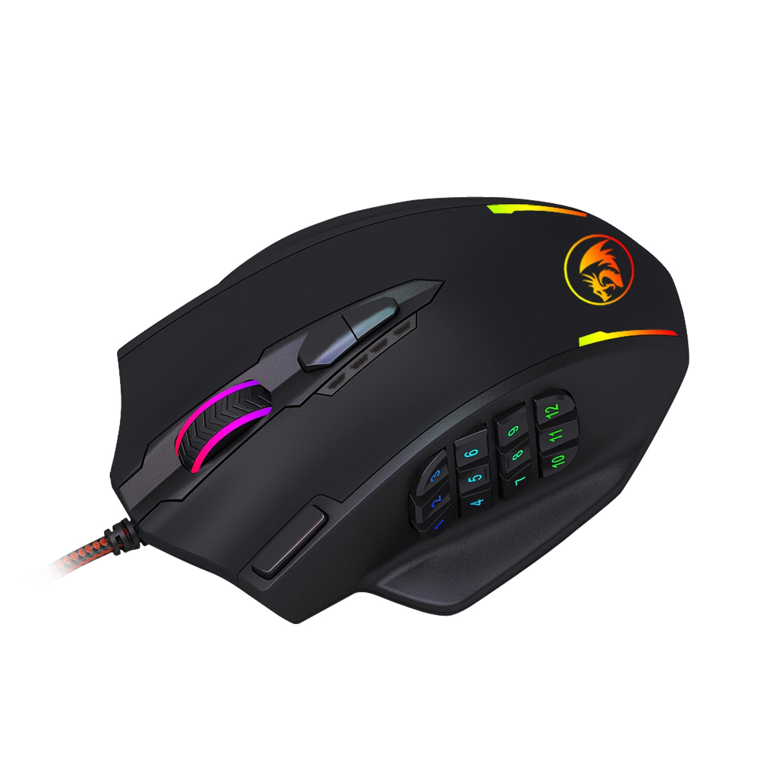 Mouse Redragon Impact M908 Negro — foto 3