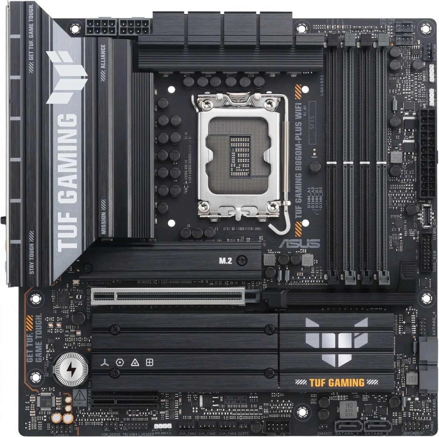 MOTHER ASUS LGA 1851 TUF GAMING B860M-PLUS WIFI — foto 3