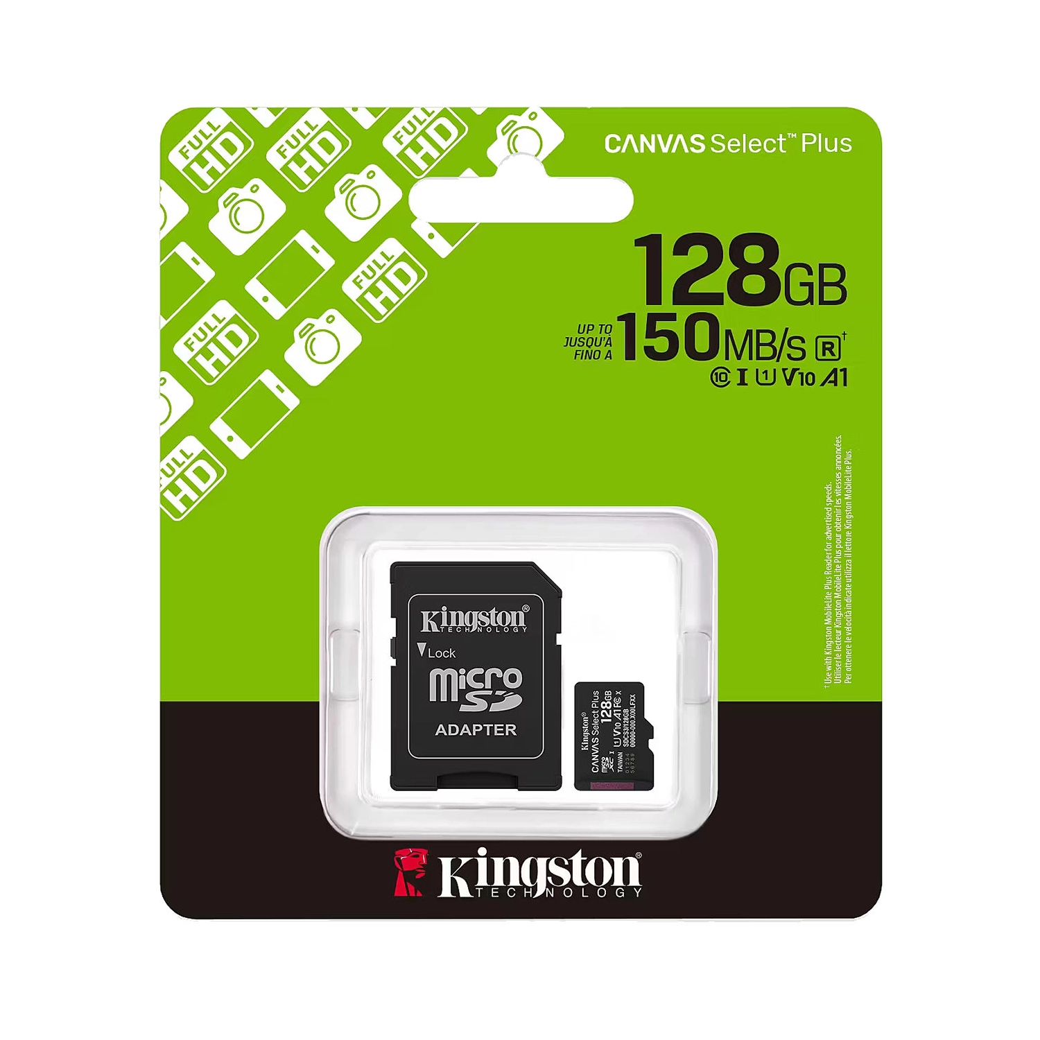 Memoria Micro Sd Kingston 128GB Microsd Canvas Sp+ G3 — foto 2