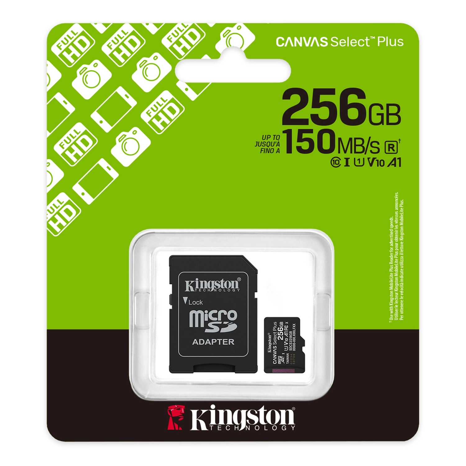 Memoria Micro SD 256gb Kingston Canvas Select Plus Gen 3 — foto 4