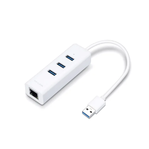 UE330 Adap USB 3.0 A Ethernet Gigabit RJ45 + Minihub (4553) — foto 2