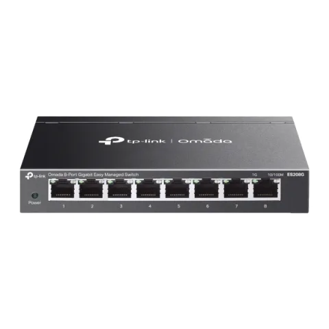 ES208G Switch Gigabit Easy Managed 8 Puertos Omada (0668)