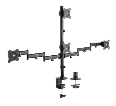 SOPORTE DE ESCRITORIO CUADRUPLE INTELAID 13/27 CARGA MAXIMA 32KG IT-DB34E