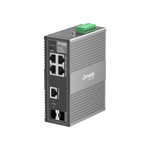 IES206G - Switch Industrial Riel Din 6Port Easy Managed Omada (2075)