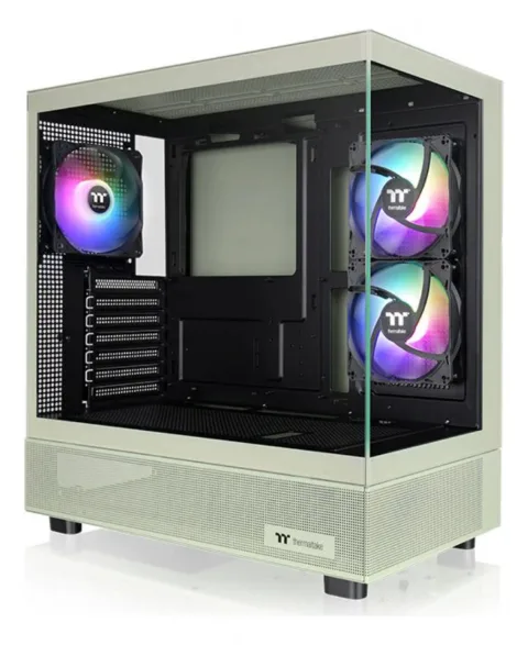 Gabinete TT View 270 Plus Mid-Tower TG x2 Fan ARGB x3 Matcha Green (4205)
